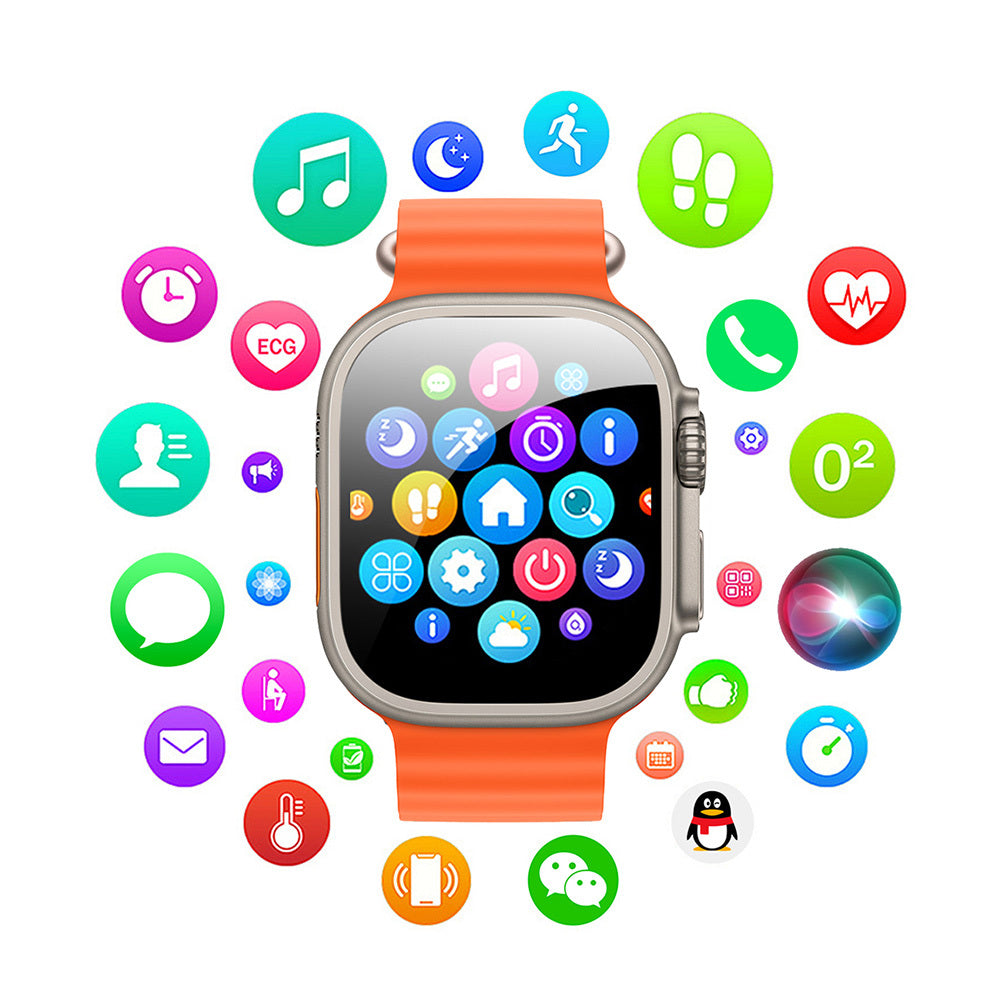 Wiwu SW01 Ultra Lite İOS ve Android Uyumlu Akıllı Saat Gümüş