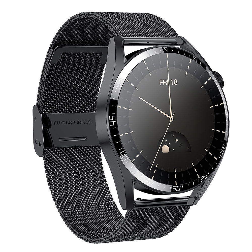 Wiwu SW02 iOS ve Android Uyumlu Akıllı Saat Siyah