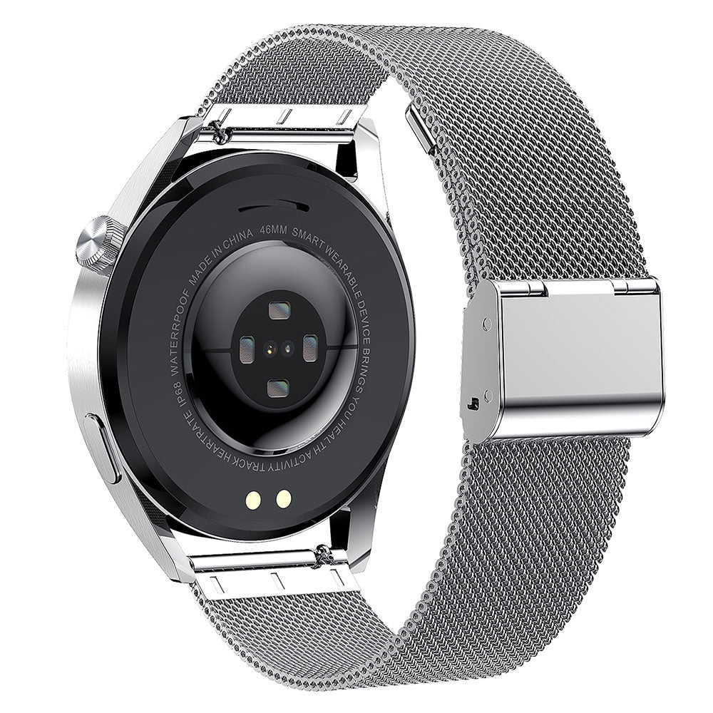 Wiwu SW02 iOS ve Android Uyumlu Akıllı Saat Gümüş