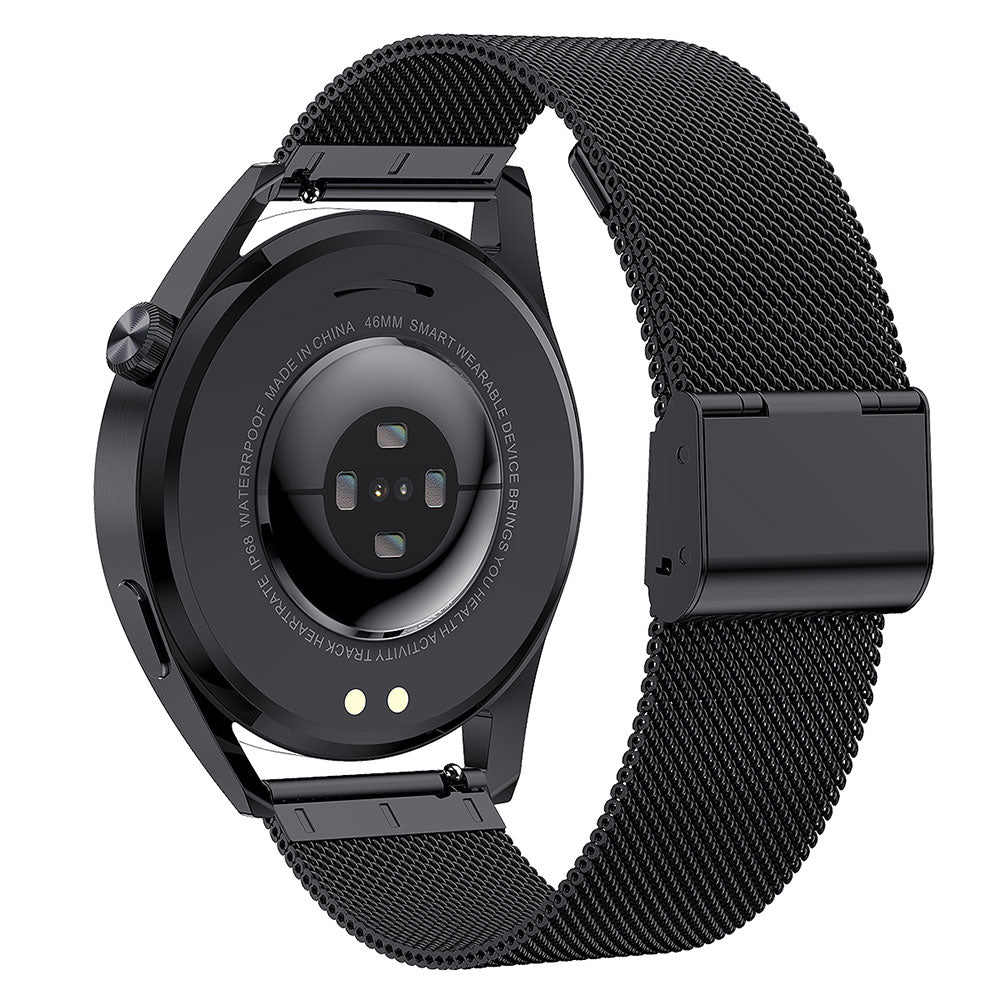 Wiwu SW02 iOS ve Android Uyumlu Akıllı Saat Siyah