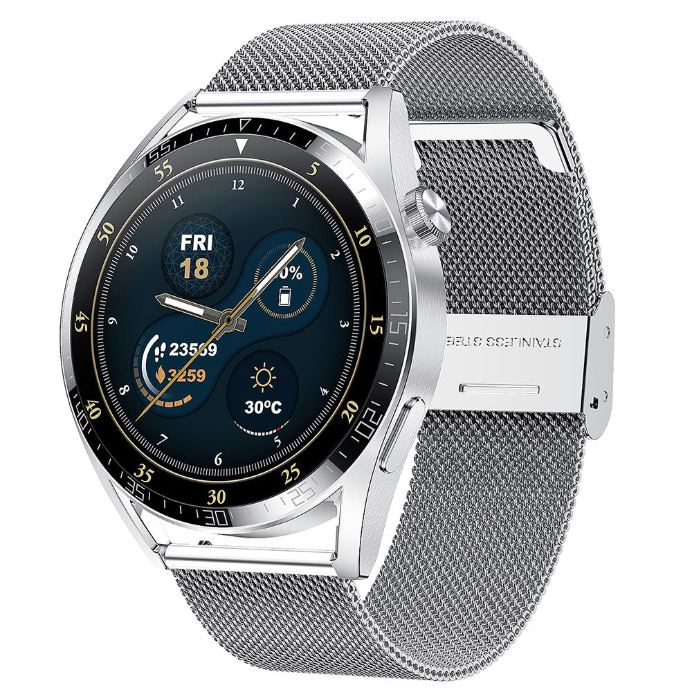 Wiwu SW02 iOS ve Android Uyumlu Akıllı Saat Gümüş