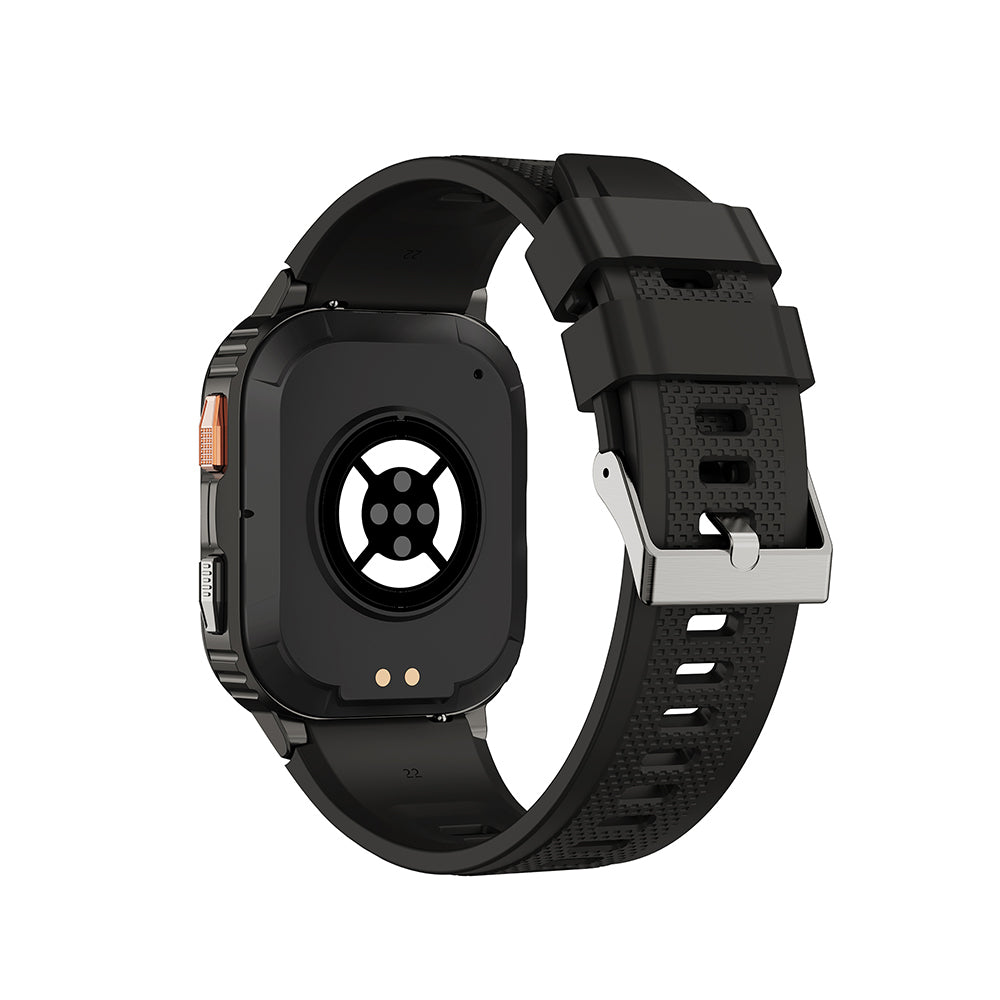 Wiwu SW05 Smart Watch İOS ve Android Uyumlu TFT Ekranlı IP68 Sertifikalı Akıllı Saat Siyah