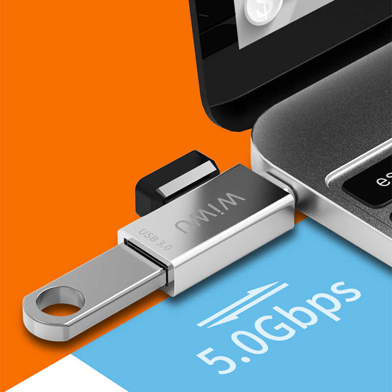 Wiwu T02 Type-C Hub Gri