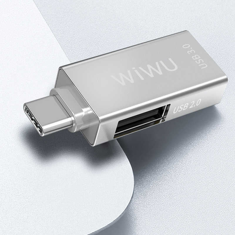 Wiwu T02 Type-C Hub Gri