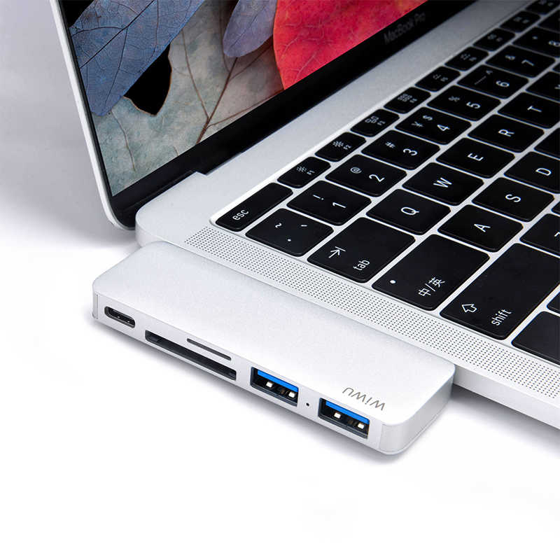 Wiwu T6 Type-C Hub Gri