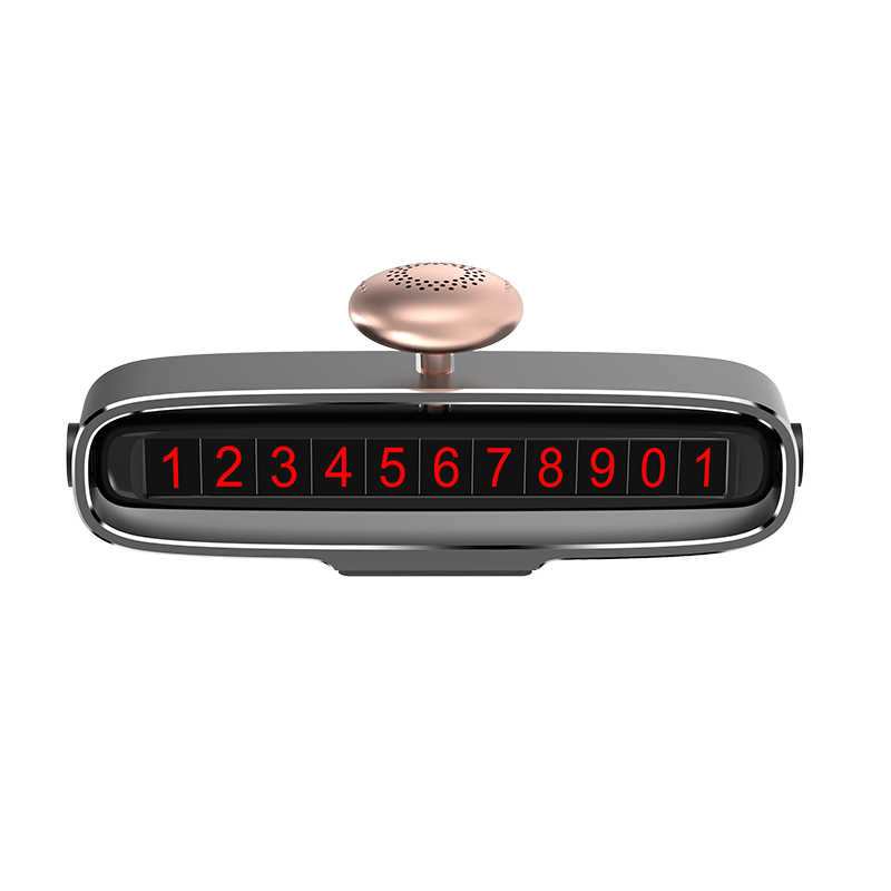 Wiwu TC-001 Araç Kokulu Park Numaratörü Siyah