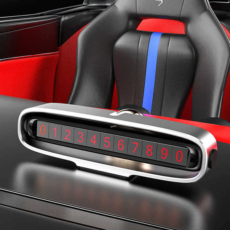 Wiwu TC-001 Araç Kokulu Park Numaratörü Siyah