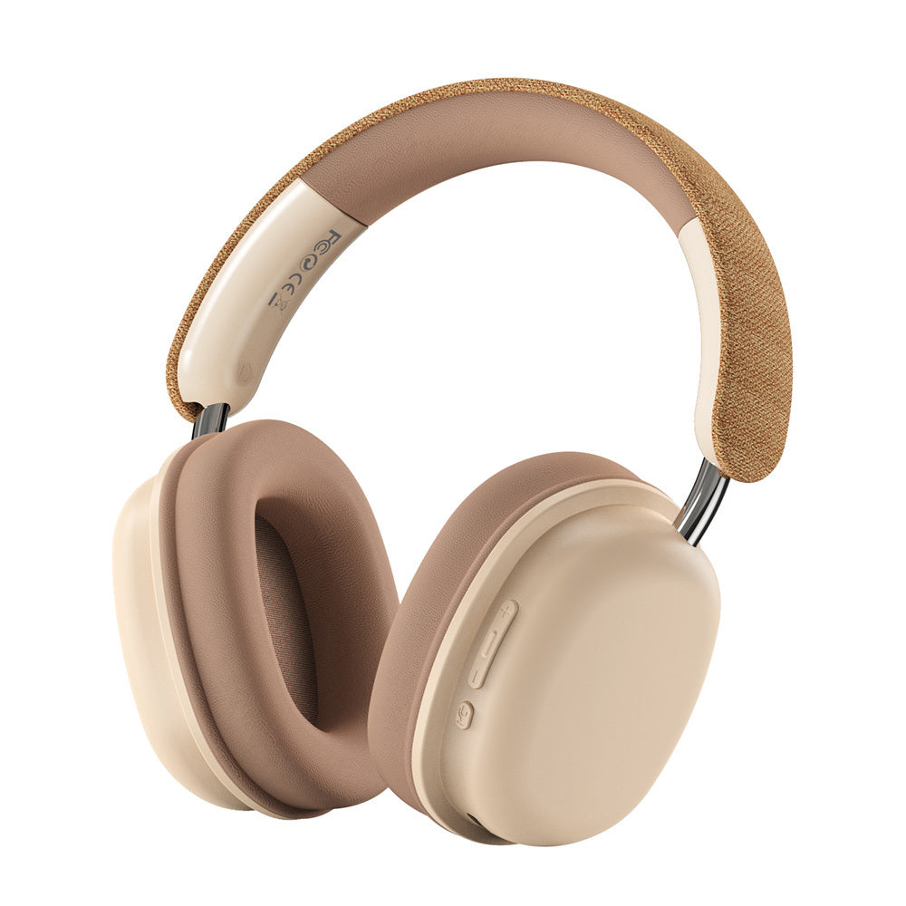 Wiwu TD-05 Elite Serisi Ayarlanabilir Katlanabilir Pure Bass Hi-Fi Kulak Üstü Bluetooth v5.3 Kulaklık Beyaz