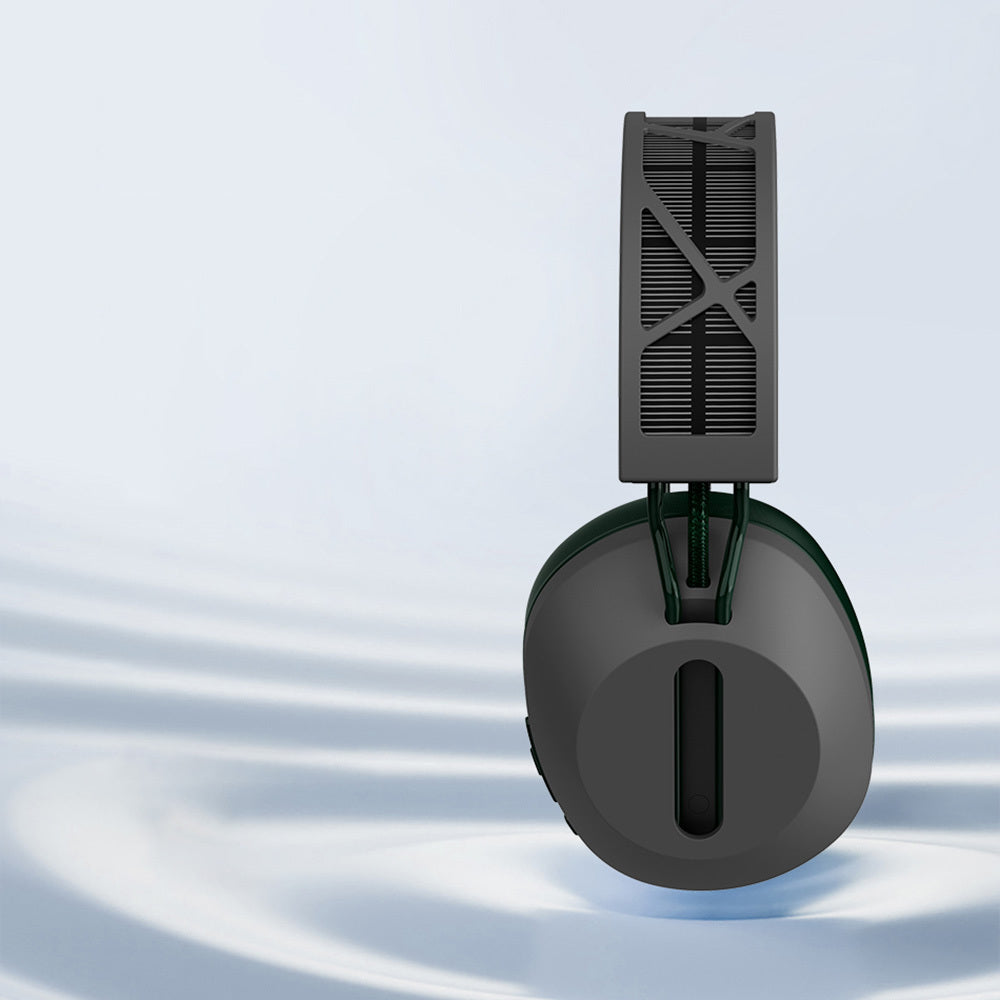 Wiwu TD-06 Solar Enerjili ANC Özellikli Çift Cihaz Destekli Ayarlanabilir Kulak Üstü Bluetooth v5.3 Kulaklık Siyah