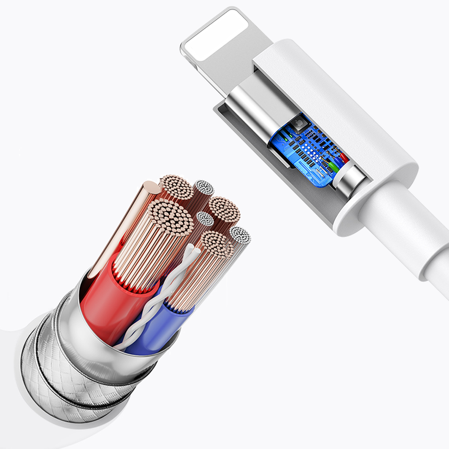 Wiwu The One PD To Lightning Usb Kablo 1.2M Beyaz