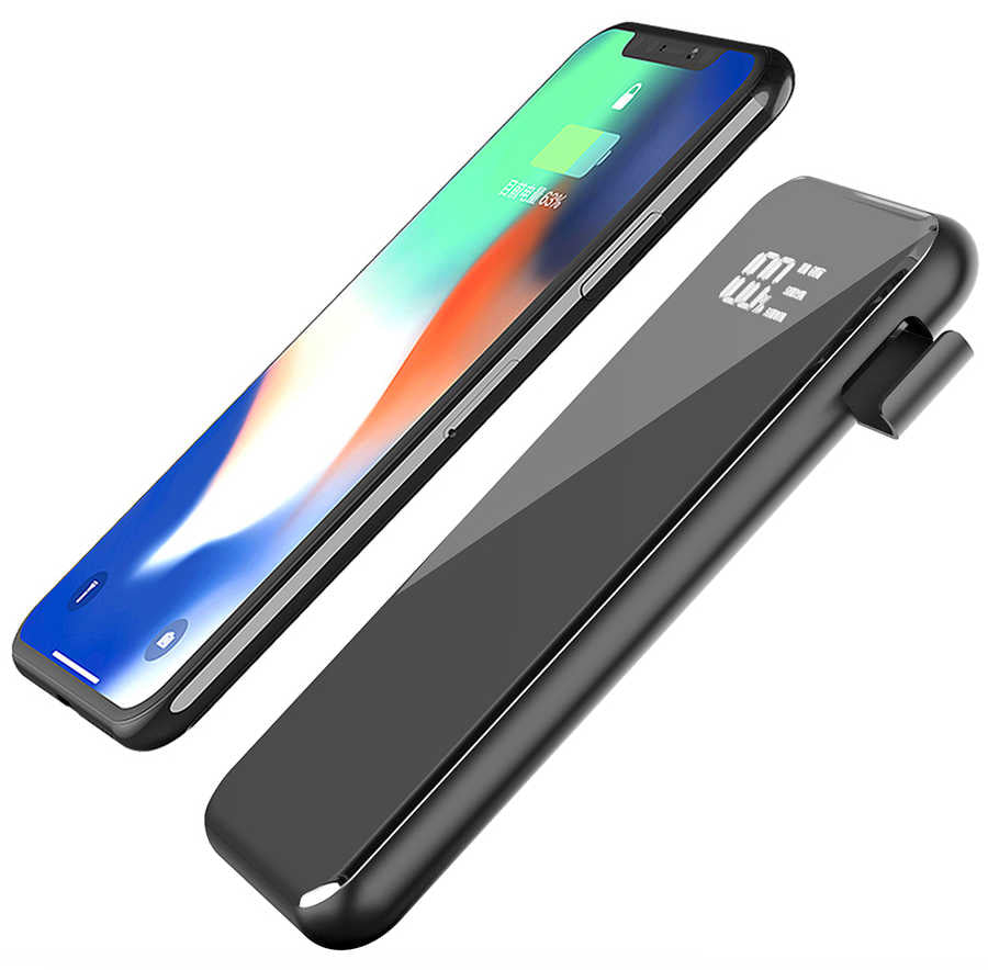 Wiwu W1 8000 Mah Wireless Powerbank Mavi