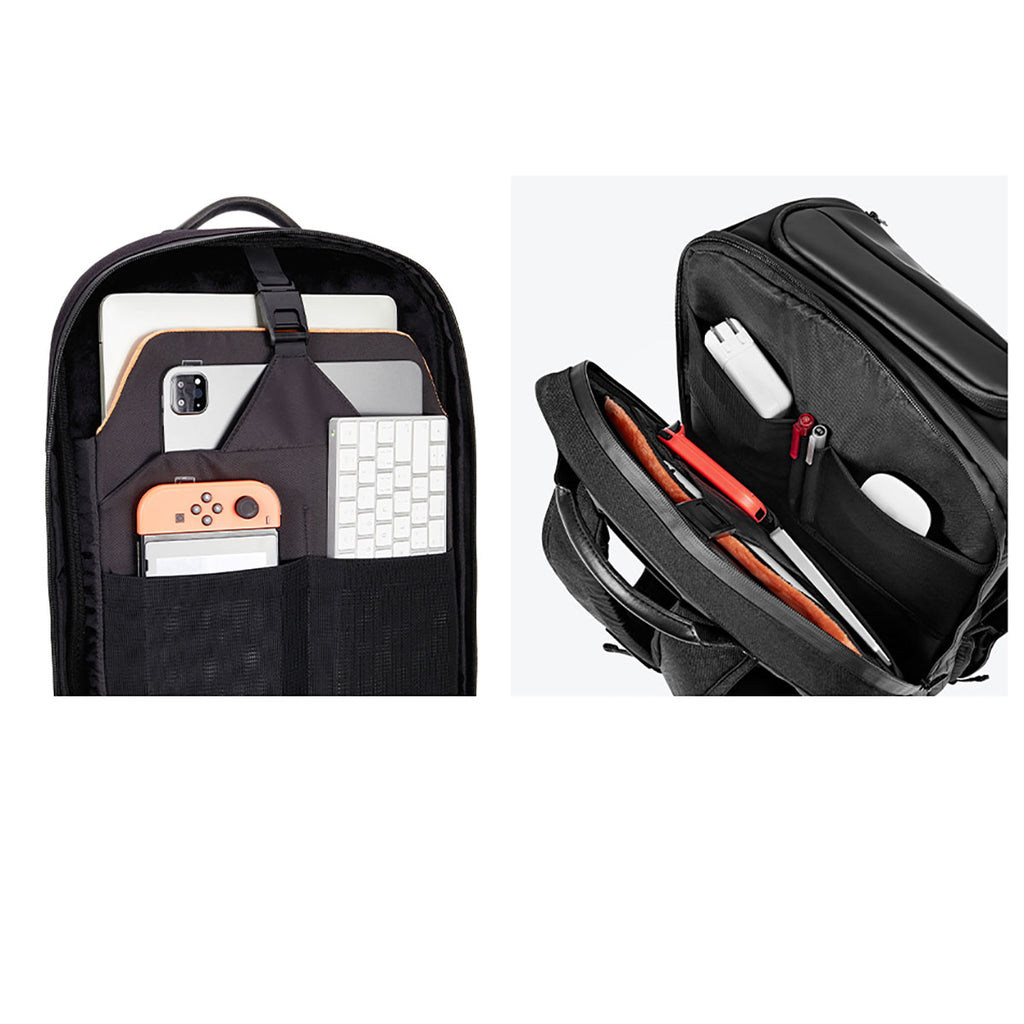 Wiwu Warriors Back Pack 21 Bölmeli 30 Litre Kapasiteli Su Geçirmez Sırt Çantası Siyah