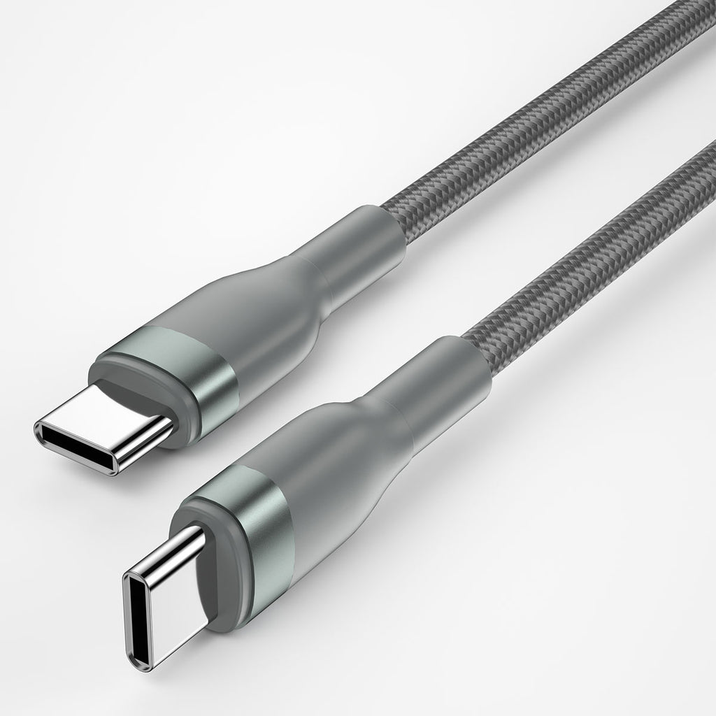 Wiwu Wİ-C017 Concise Serisi Type-C to Type-C PD Data Kablo 100W 1.2 Metre Siyah