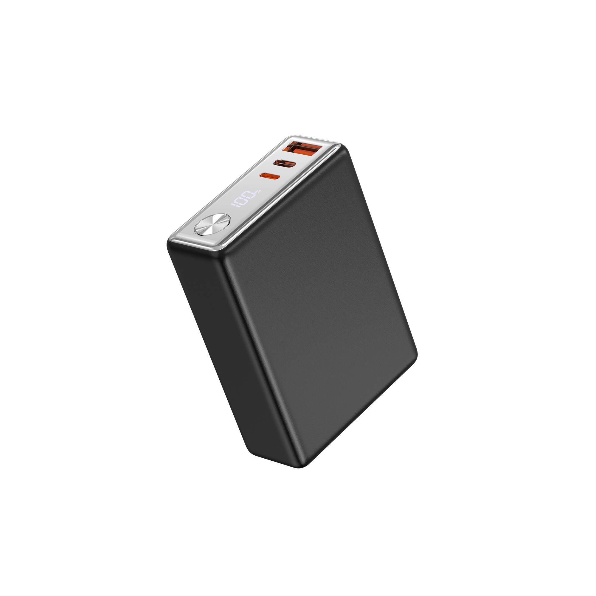 Wiwu Wi-P005 Rock LED Ekranlı Taşınabilir Powerbank PD 20W 10000mAh Siyah