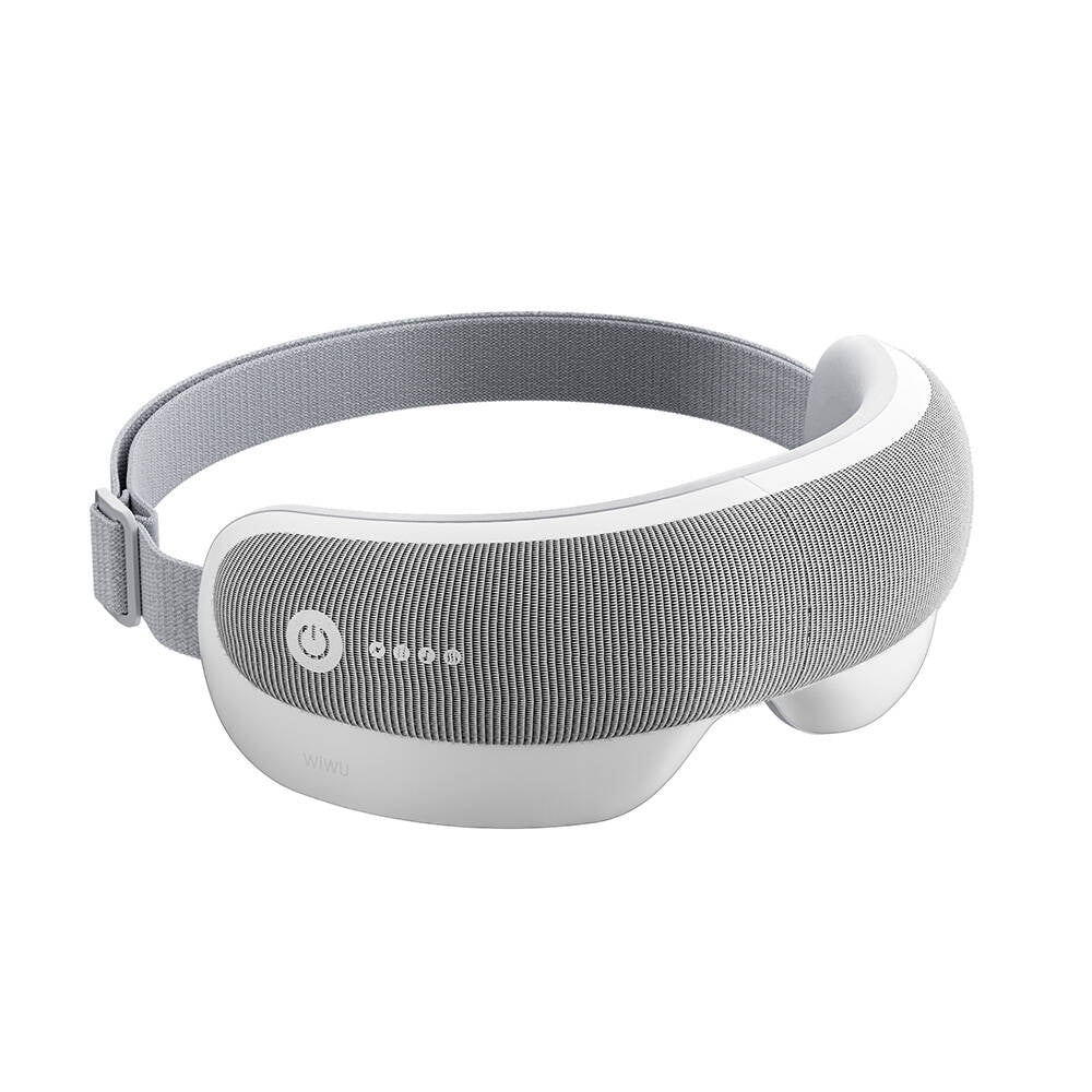 Wiwu Wi-YD001 180° Katlanabilir Sıcak Kompresli Bluetooth ve Ses Yayını Özellikli Akıllı Göz Masajı Cihazı Gri