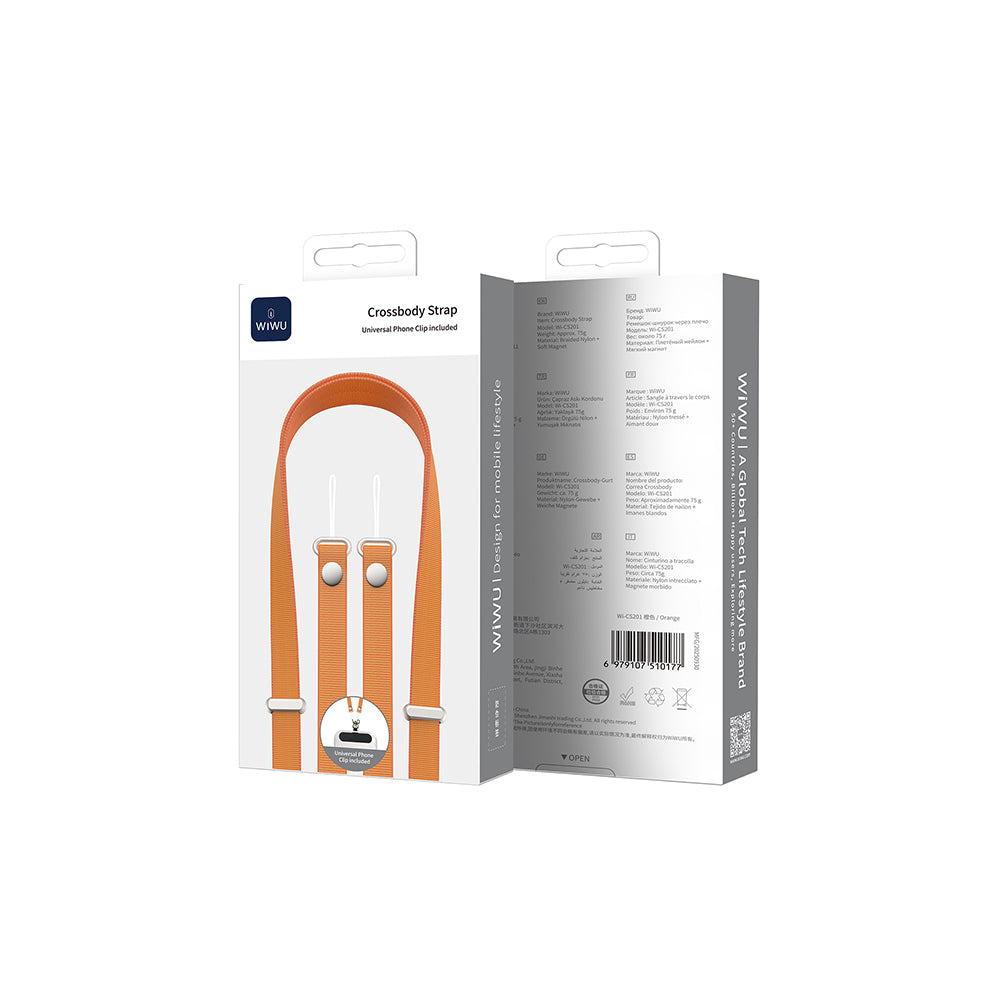 Wiwu Wi‑CS201 Telefon Boyun Askı İpi 205cm Mavi