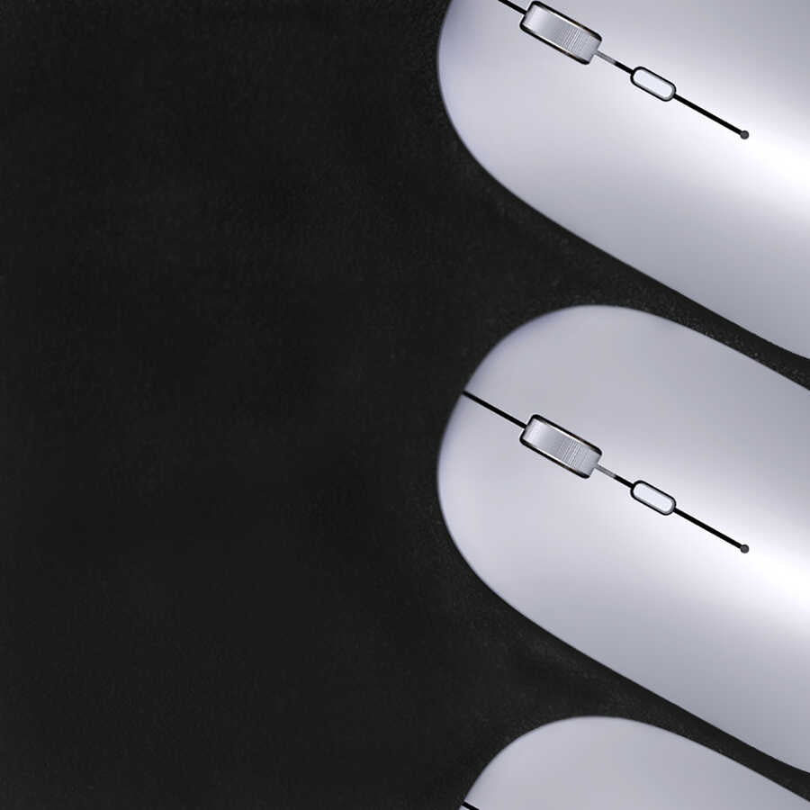 Wiwu WM104 Wimice Lite Dual Magic Mouse Gümüş