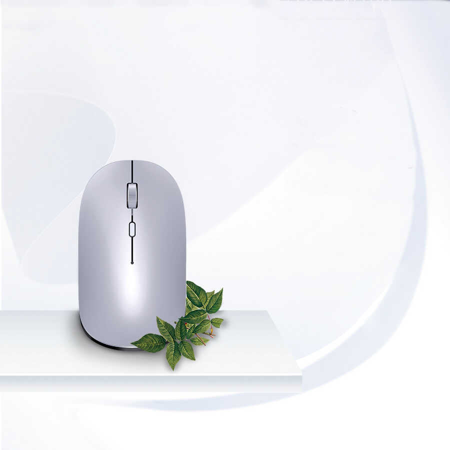 Wiwu WM104 Wimice Lite Dual Magic Mouse Gümüş