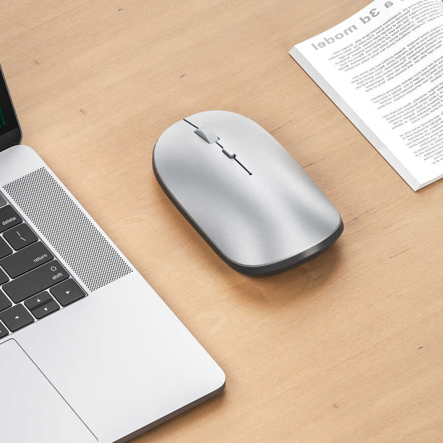 Wiwu WM104 Wimice Lite Dual Magic Mouse Gümüş