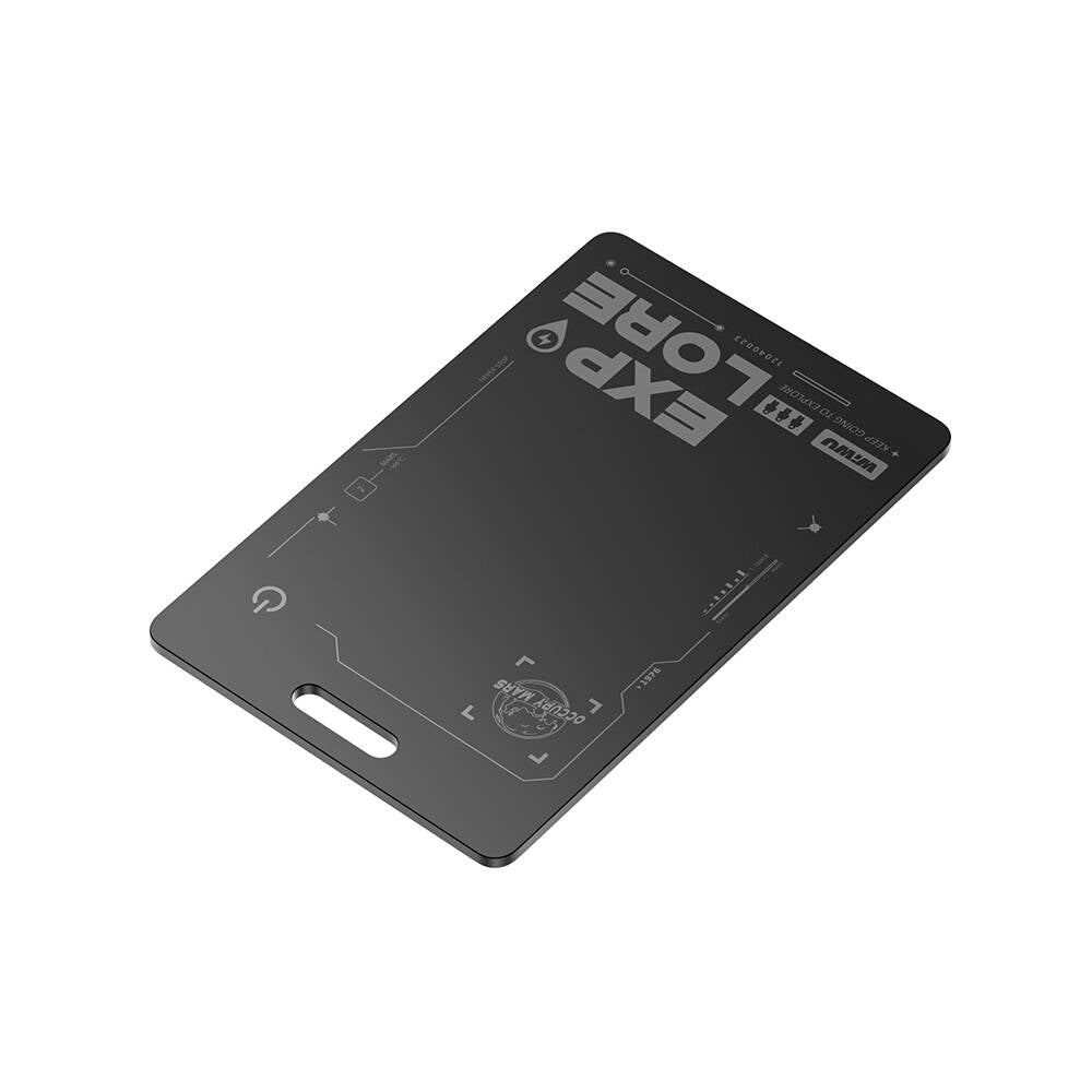 Wiwu WT-03 iTag iOS Find My Destekli Kartlık Tasarımlı Kaybolmaya Karşı GPS Akıllı Takip Cihazı Siyah