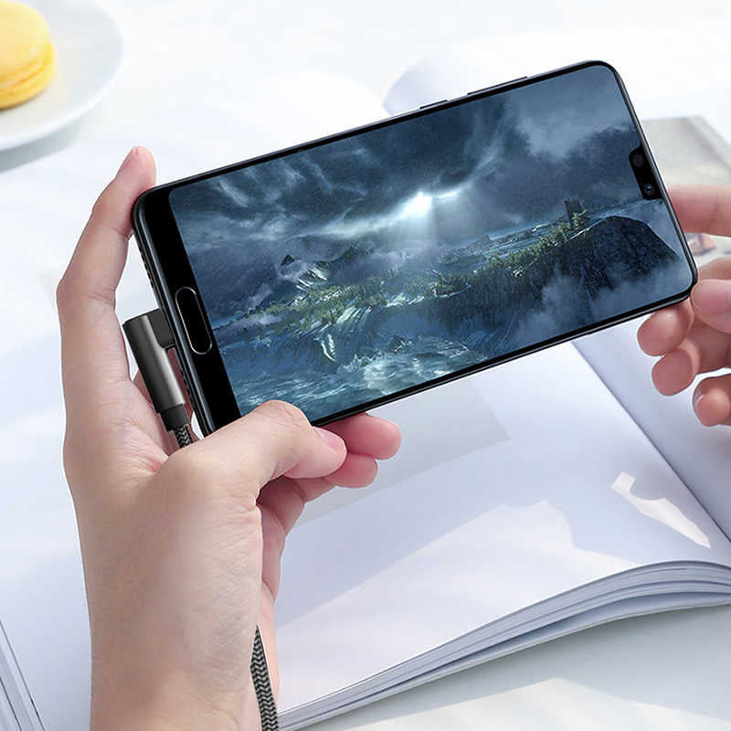 Wiwu X7 iPhone Phone To TV HDMI Kablo Gri