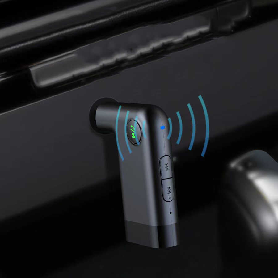 Wiwu YP-05 Bluetooth Receiver Kablosuz Ses Alıcısı Siyah