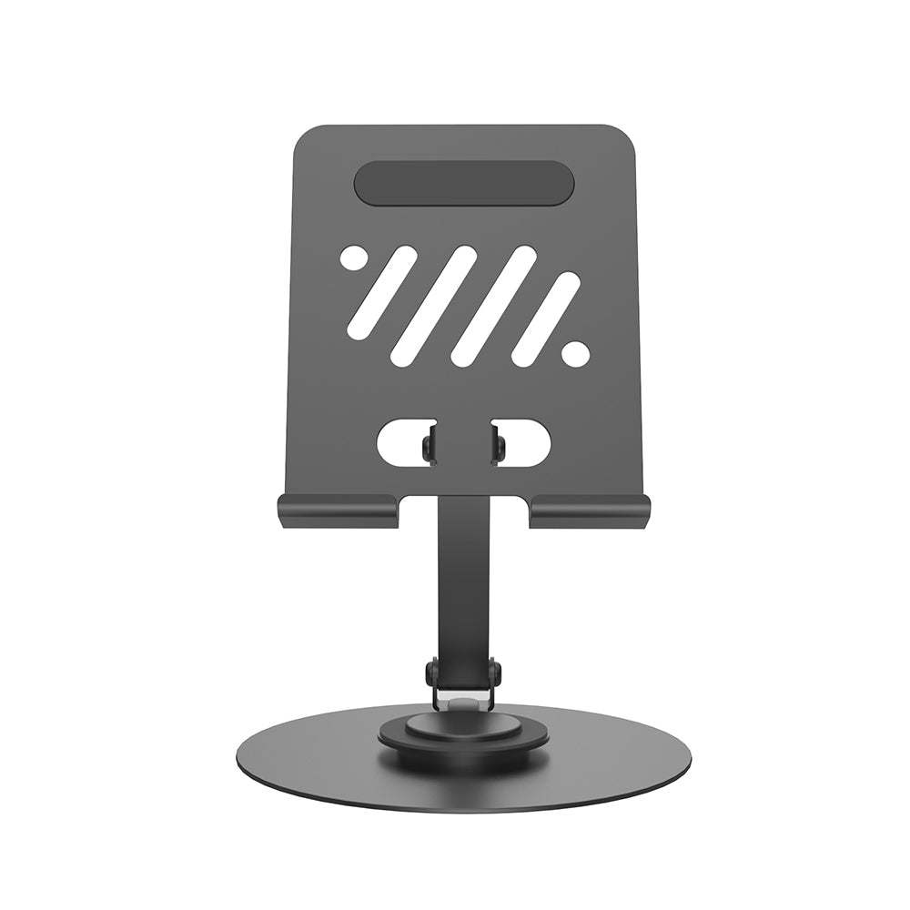 Wiwu ZM-013 Taşınabilir Katlanabilir 360° Dönebilen Metal Telefon ve Tablet Standı Gri
