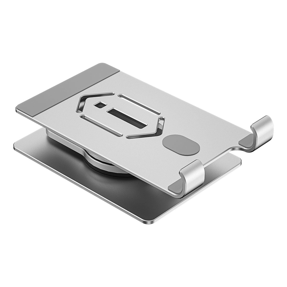 Wiwu ZM107 Taşınabilir Katlanabilir 360 Dönebilen Metal Telefon ve Tablet Standı Gümüş