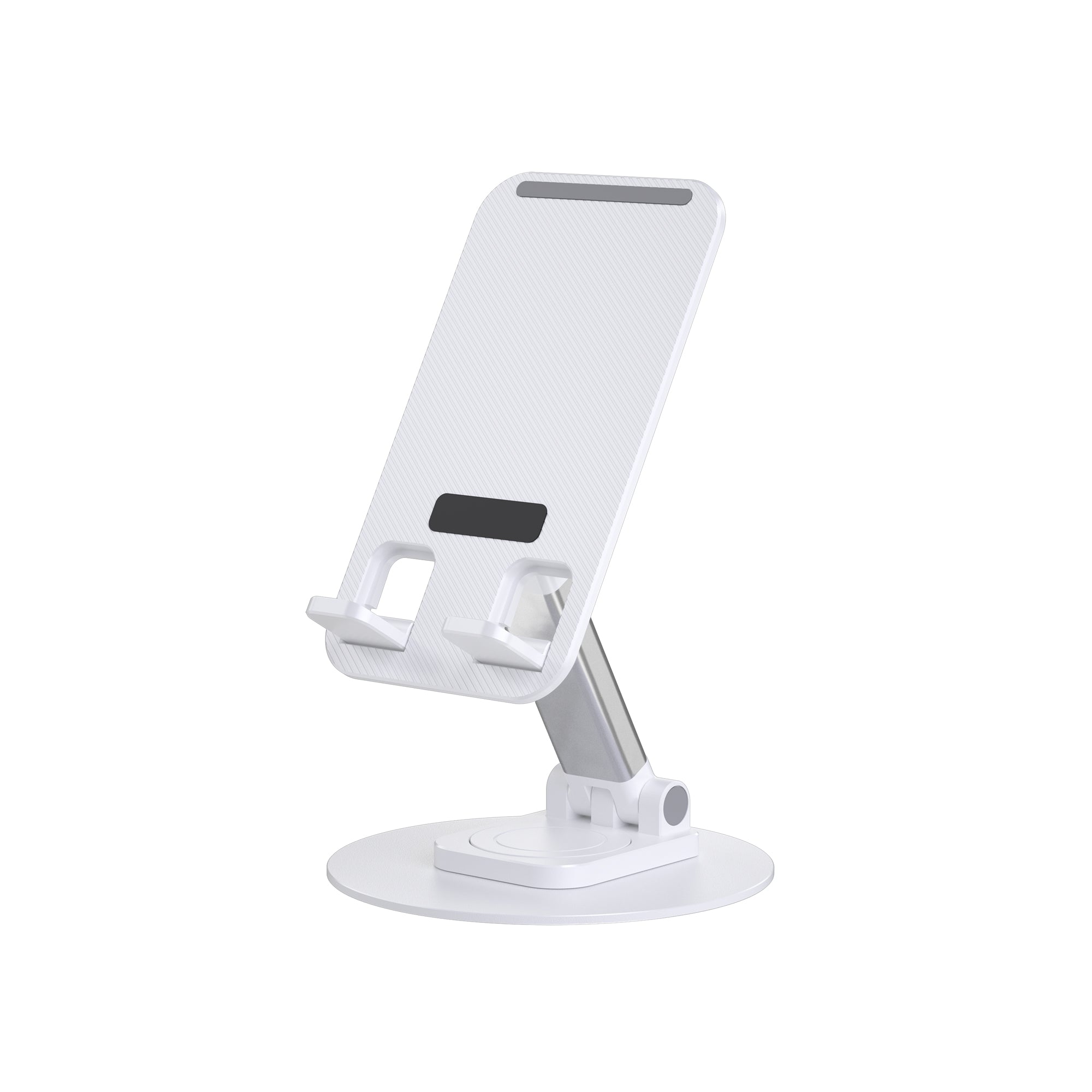 Wiwu ZM109 Taşınabilir Katlanabilir 360 Dönebilen Metal Telefon ve Tablet Standı Beyaz