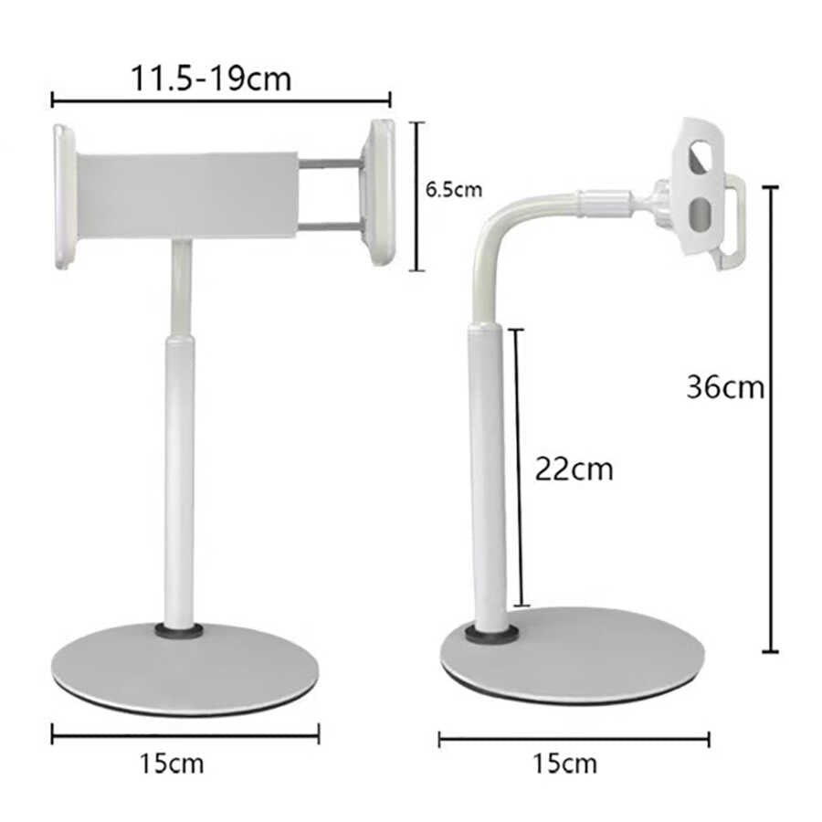 Wiwu ZM300 Giraffe Tablet - Telefon Standı Beyaz