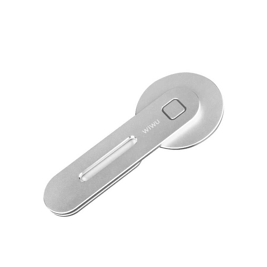 Wiwu ZM306 Laptop - Monitör Telefon Tutucu Gümüş