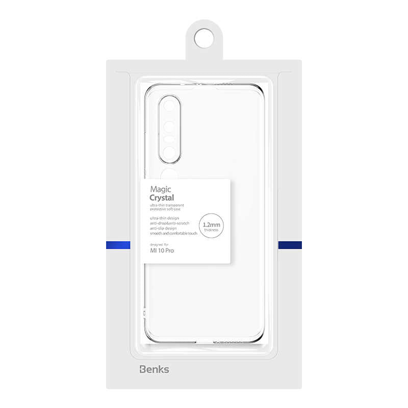 Xiaomi Mi 10 Pro Kılıf Benks Magic Crystal Kapak Renksiz