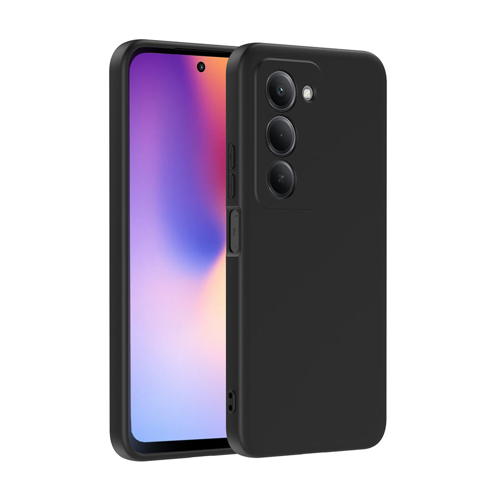 Xiaomi Redmi 15 Kılıf Zore Mara Lansman Kapak Siyah