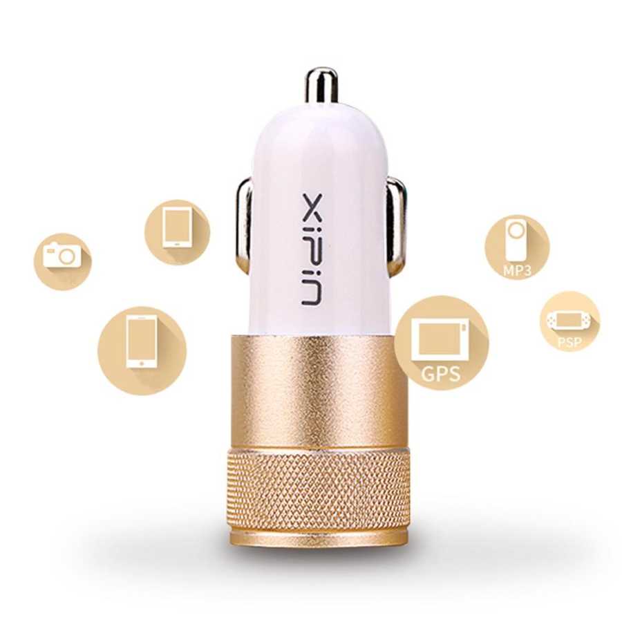 Xipin CX12 3.0 Araç Şarj Aleti Gold