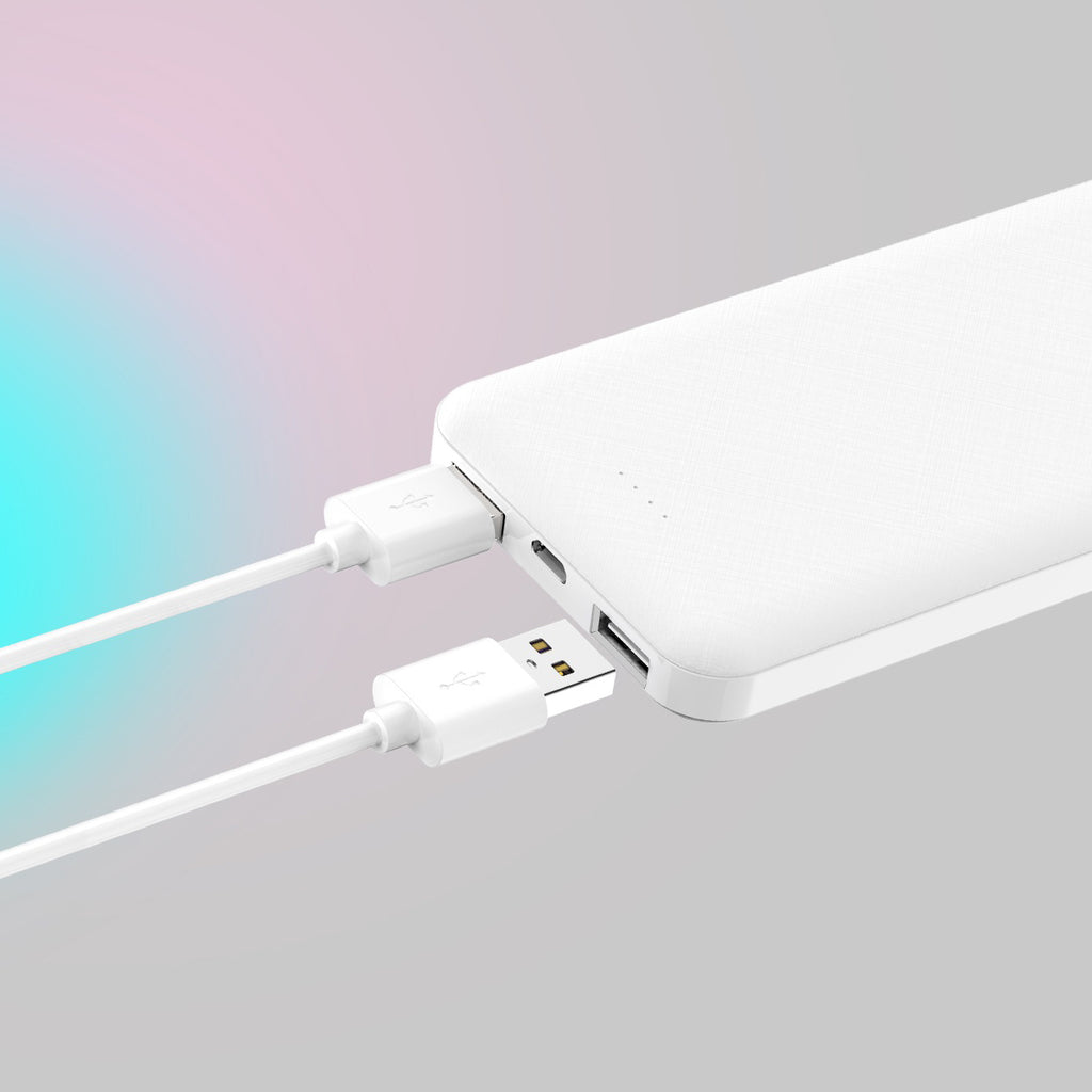 Xipin PX102 Hızlı Şarj Özellikli LED Göstergeli Dual USB Taşınabilir Akıllı Powerbank 10000mAh Siyah