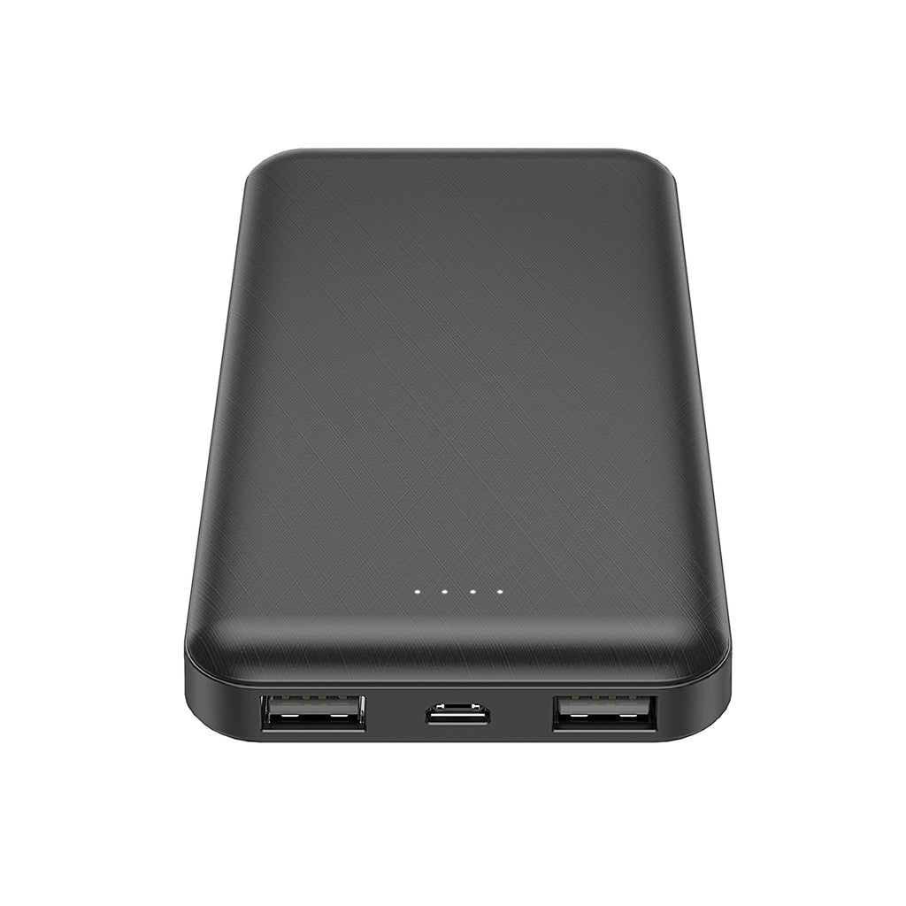 Xipin PX102 Hızlı Şarj Özellikli LED Göstergeli Dual USB Taşınabilir Akıllı Powerbank 10000mAh Beyaz