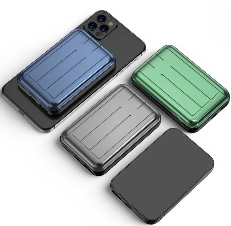 Xipin T109S 5000 Mah M-safe Powerbank Gri