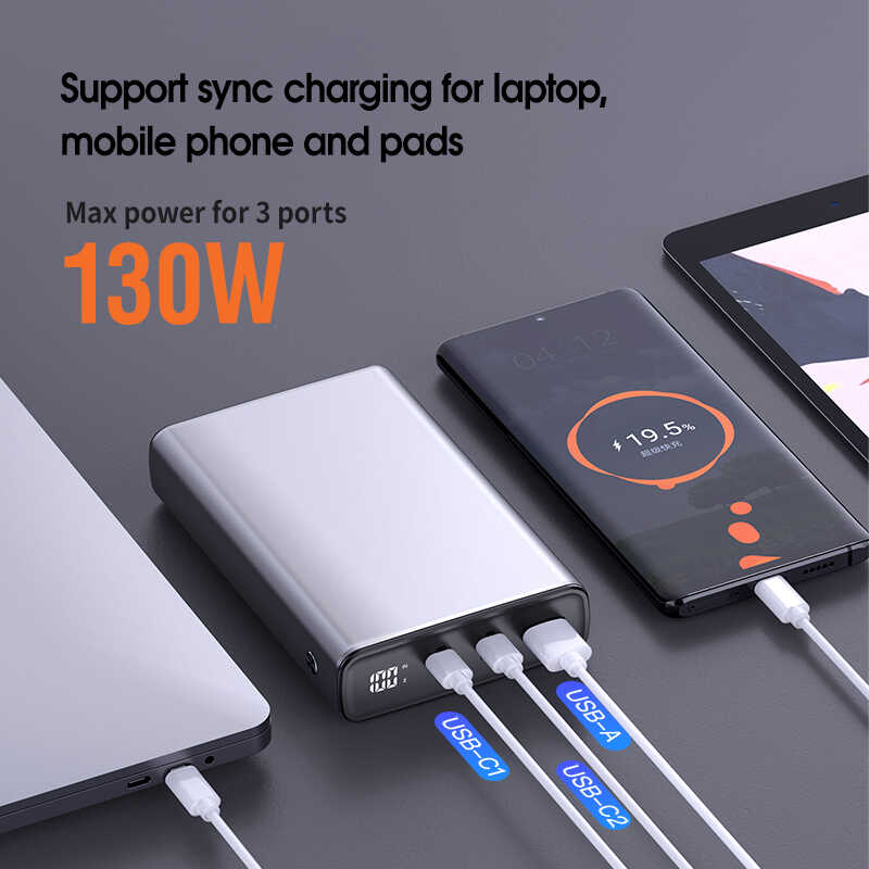 Xipin T110LF 20000 Mah Powerbank Gri