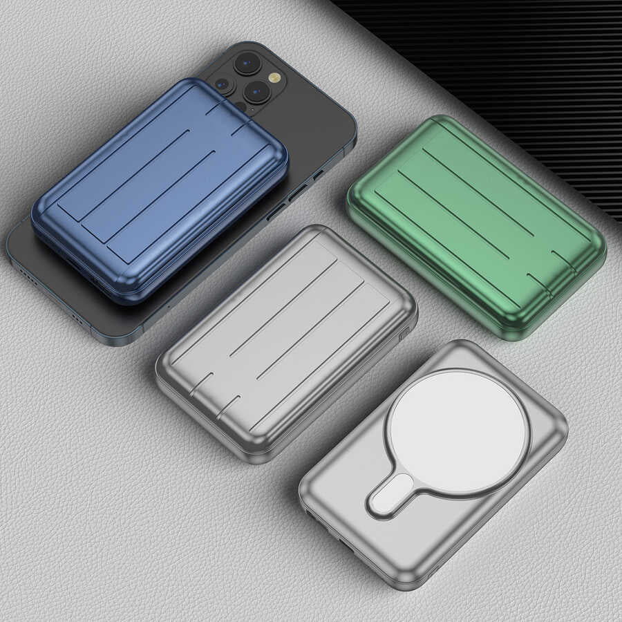 Xipin T113 10000 Mah M-safe Powerbank Yeşil