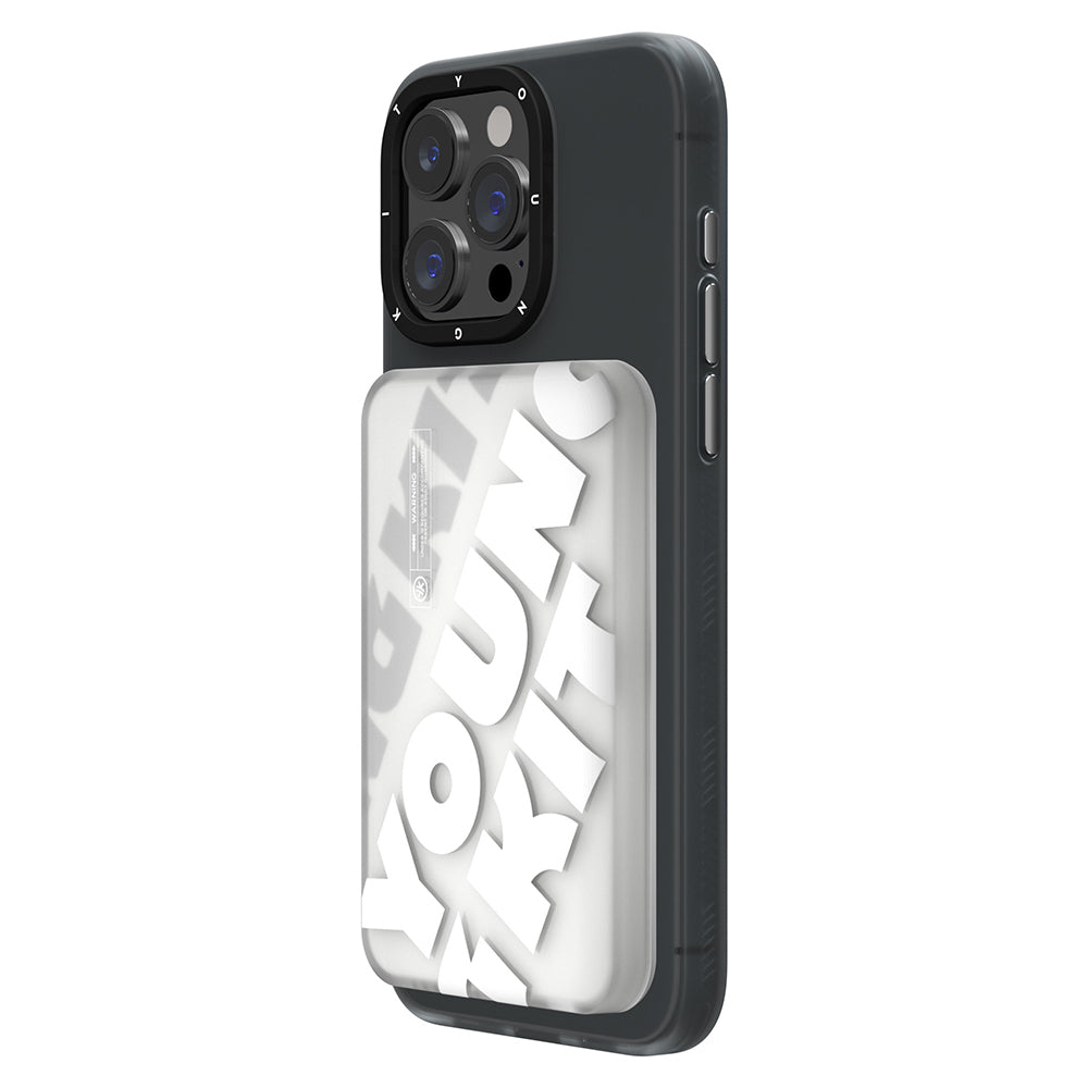 Youngkit APE Hızlı Şarj Özellikli Wireless Powerbank 15W 5000mAh Siyah