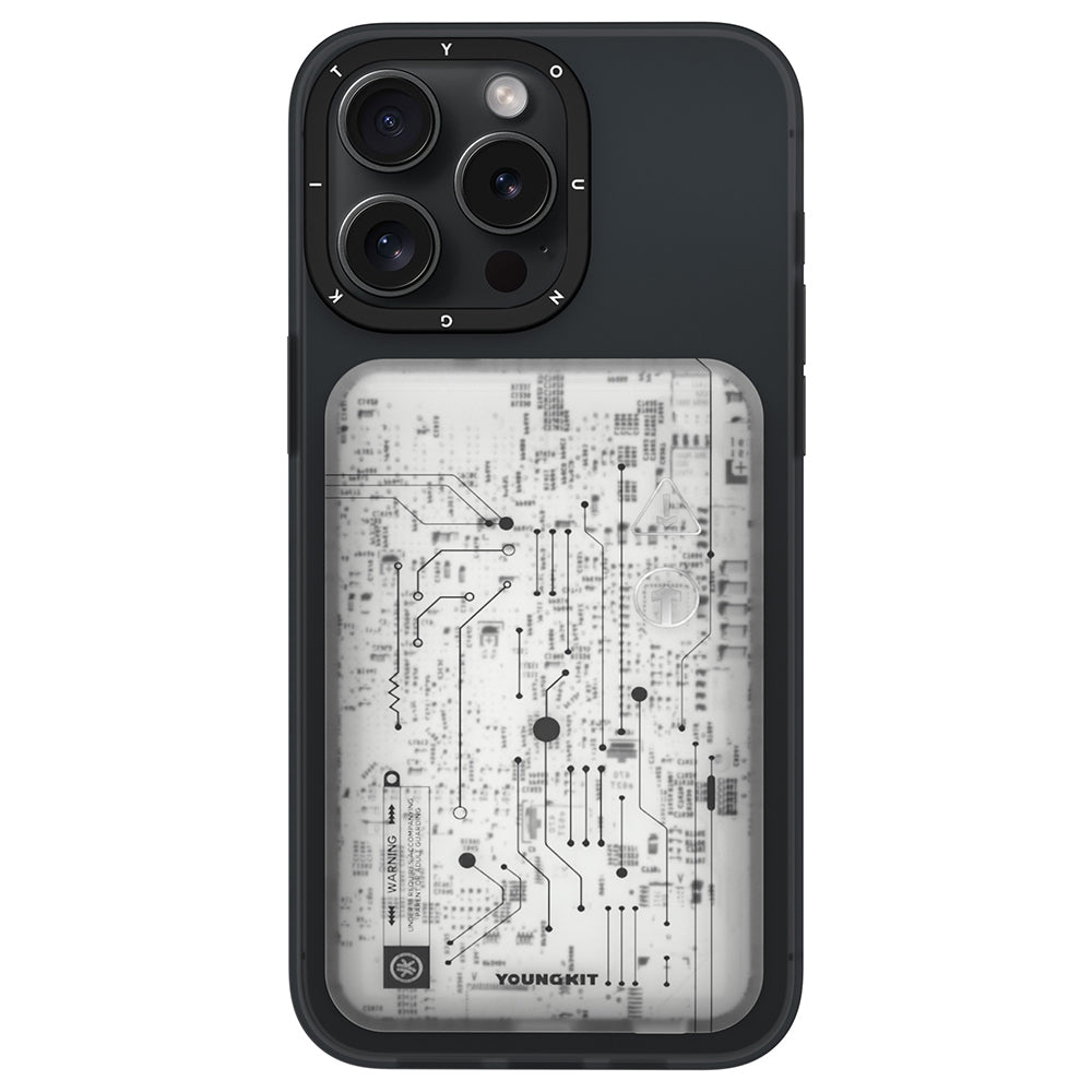 Youngkit Tech Hızlı Şarj Özellikli Wireless Powerbank 15W 5000mAh Siyah