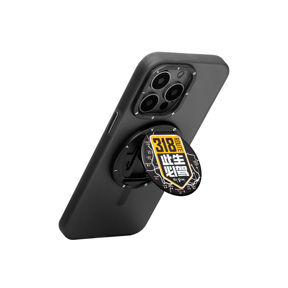 Youngkit Telefon ve Tabletler için Magnetik Ring Stand Mavi