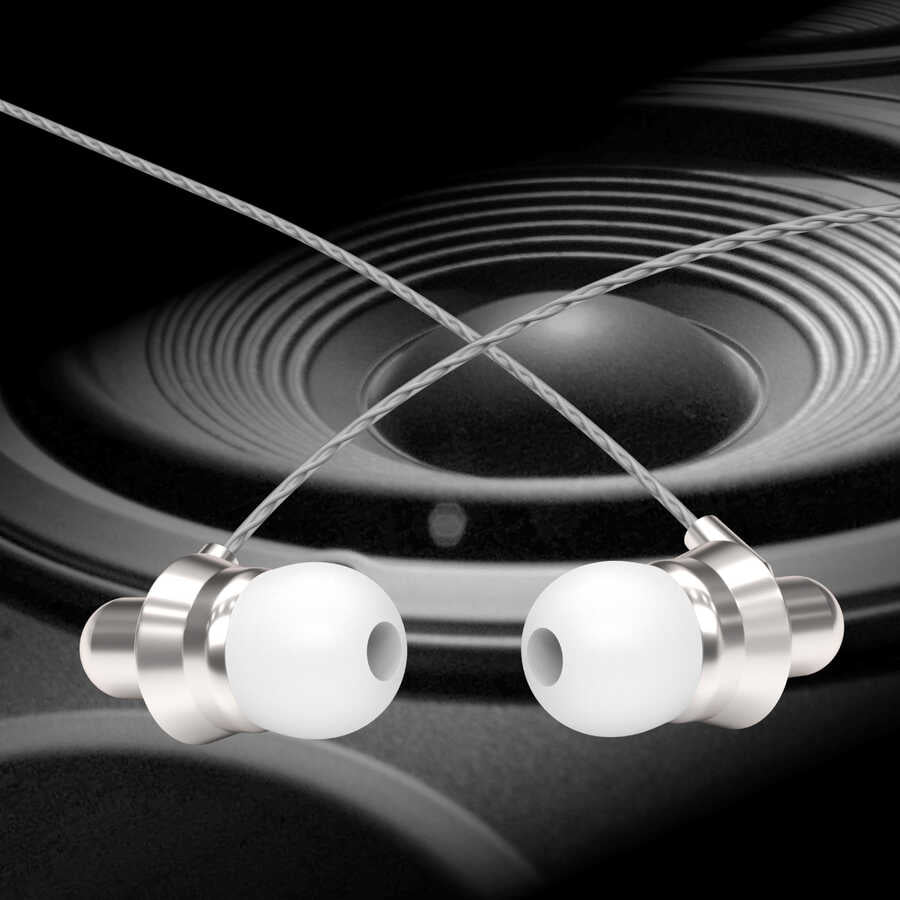 Zolcil N200 3.5mm Kulaklık Gümüş