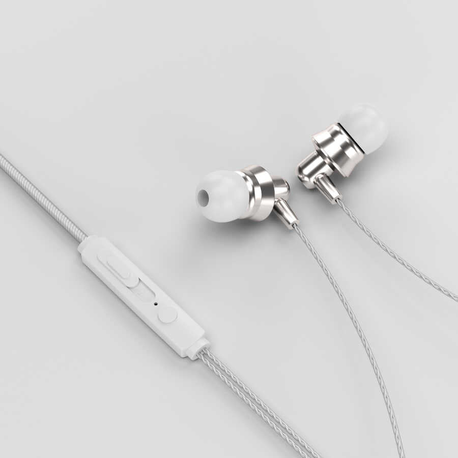 Zolcil N200+ 3.5mm Kulaklık Gümüş