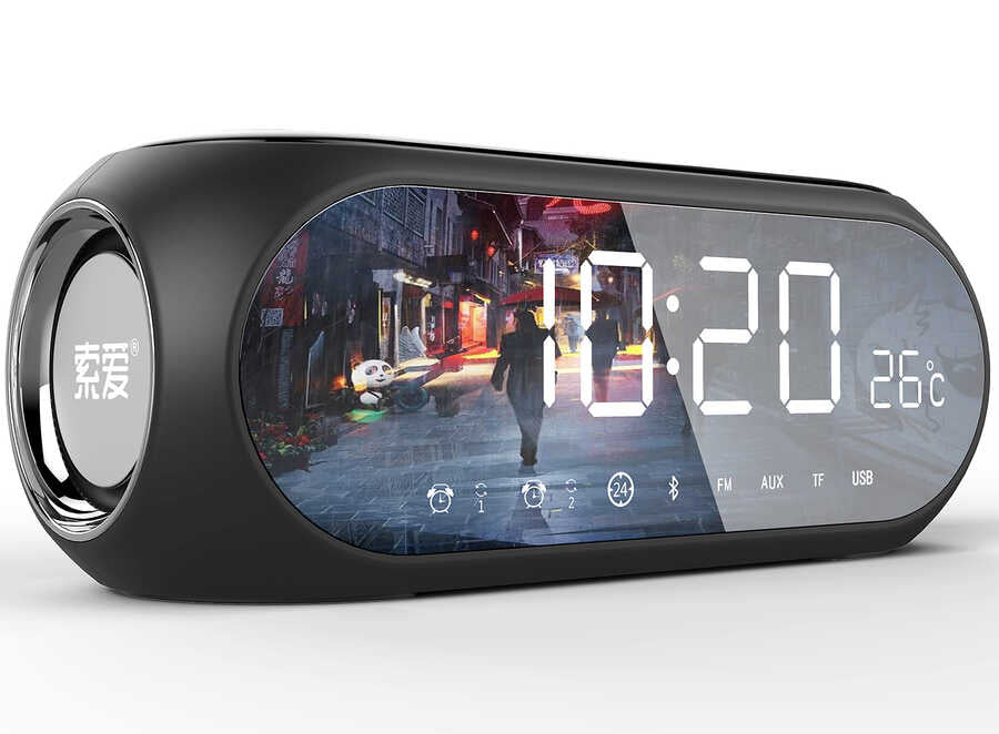 Soaiy S69 Bluetooth Speaker Hoparlör Siyah